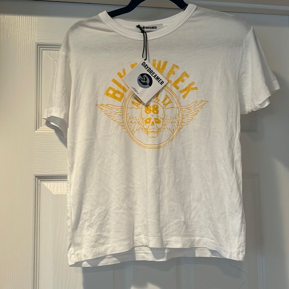 Daydreamer Bike Week 88 Ringer Tee NWT Size XSmall